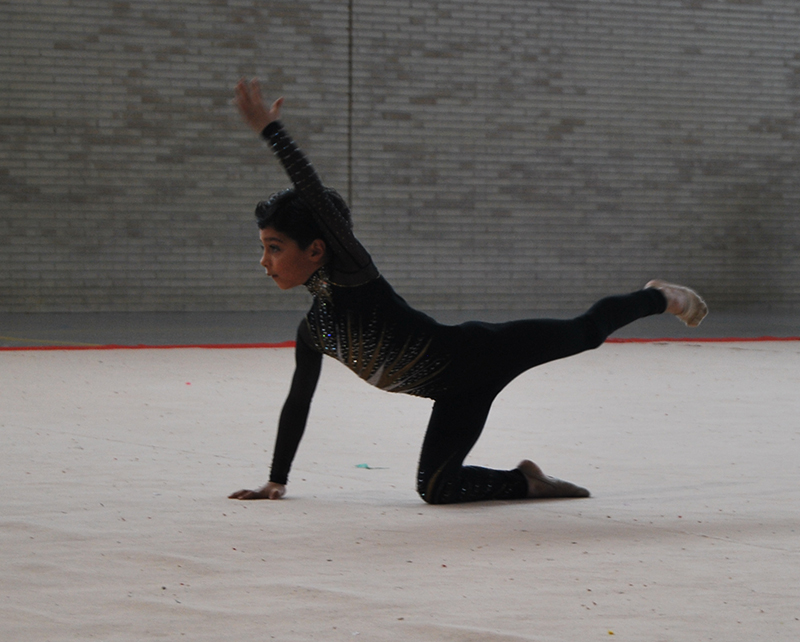 Mendillorri acogió la Primera Fase de los Juegos Deportivos de Gimnasia Rítmica